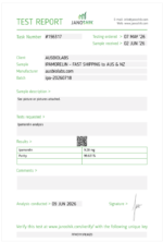 ipamorelin ausbiolabs test janoshik australia peptides