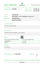klow ausbiolabs janoshik australian peptide